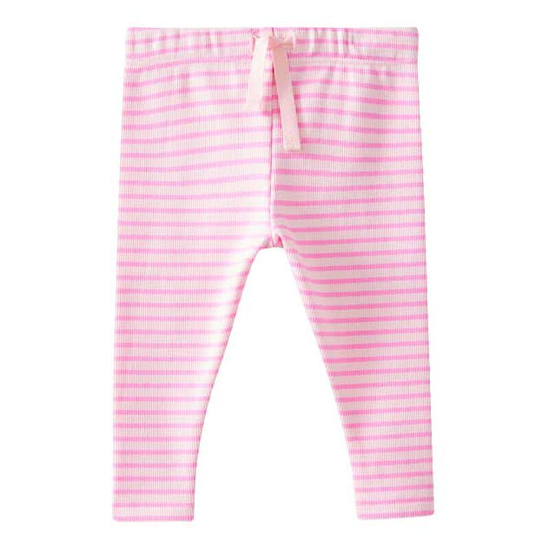 Milky Tickled Pink Stripe Baby Pant image number 0
